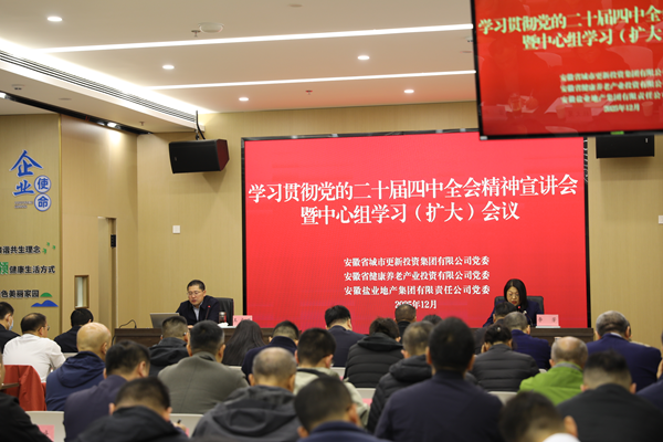 AGGAME集团等三家公司党委进前进建贯彻党的二十届四中全会心灵宣讲汇报会